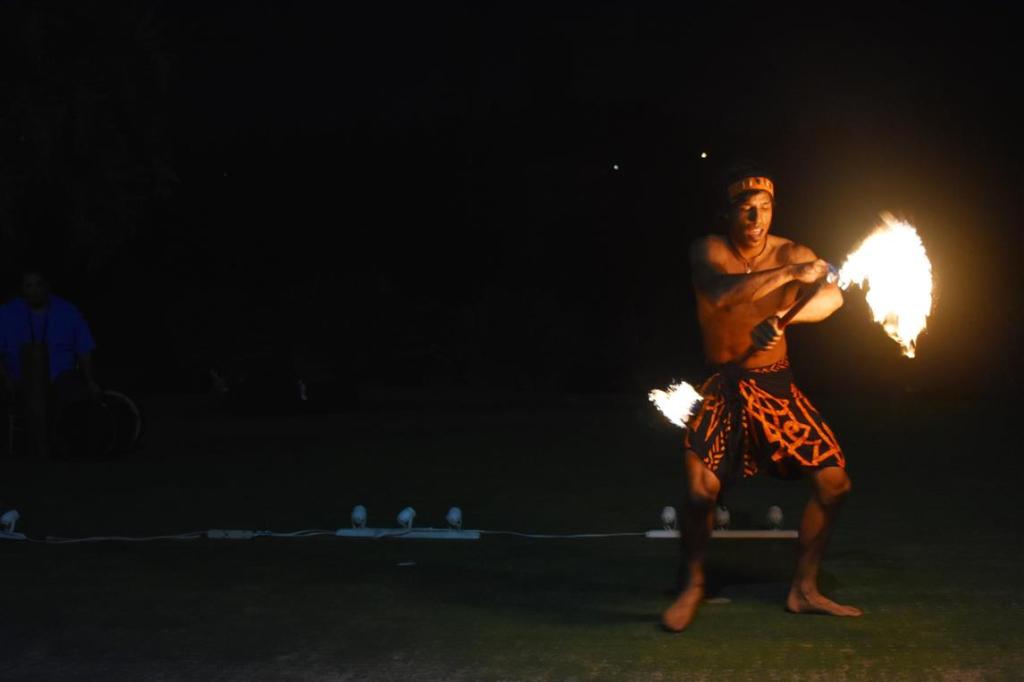 fire dancer